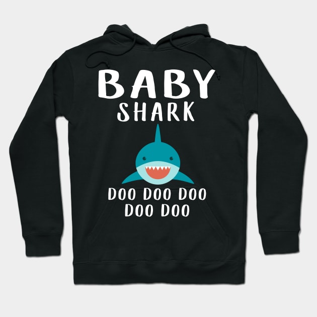 baby shark Hoodie by Khang_Vu